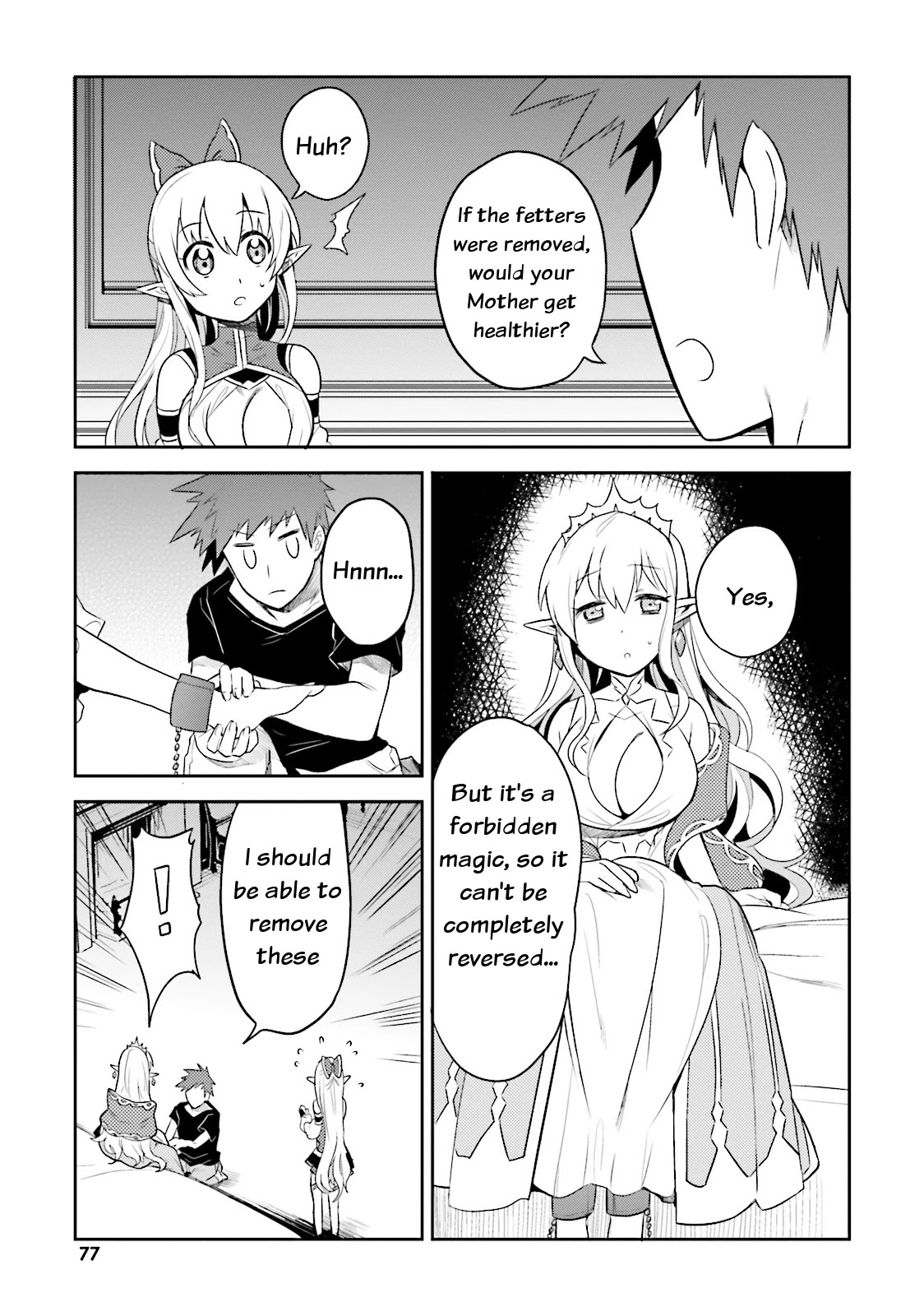 Elf Yome to Hajimeru Isekai Ryoushu Seikatsu Chapter 3 page 23 - Chapter 3: About Elves and Castles