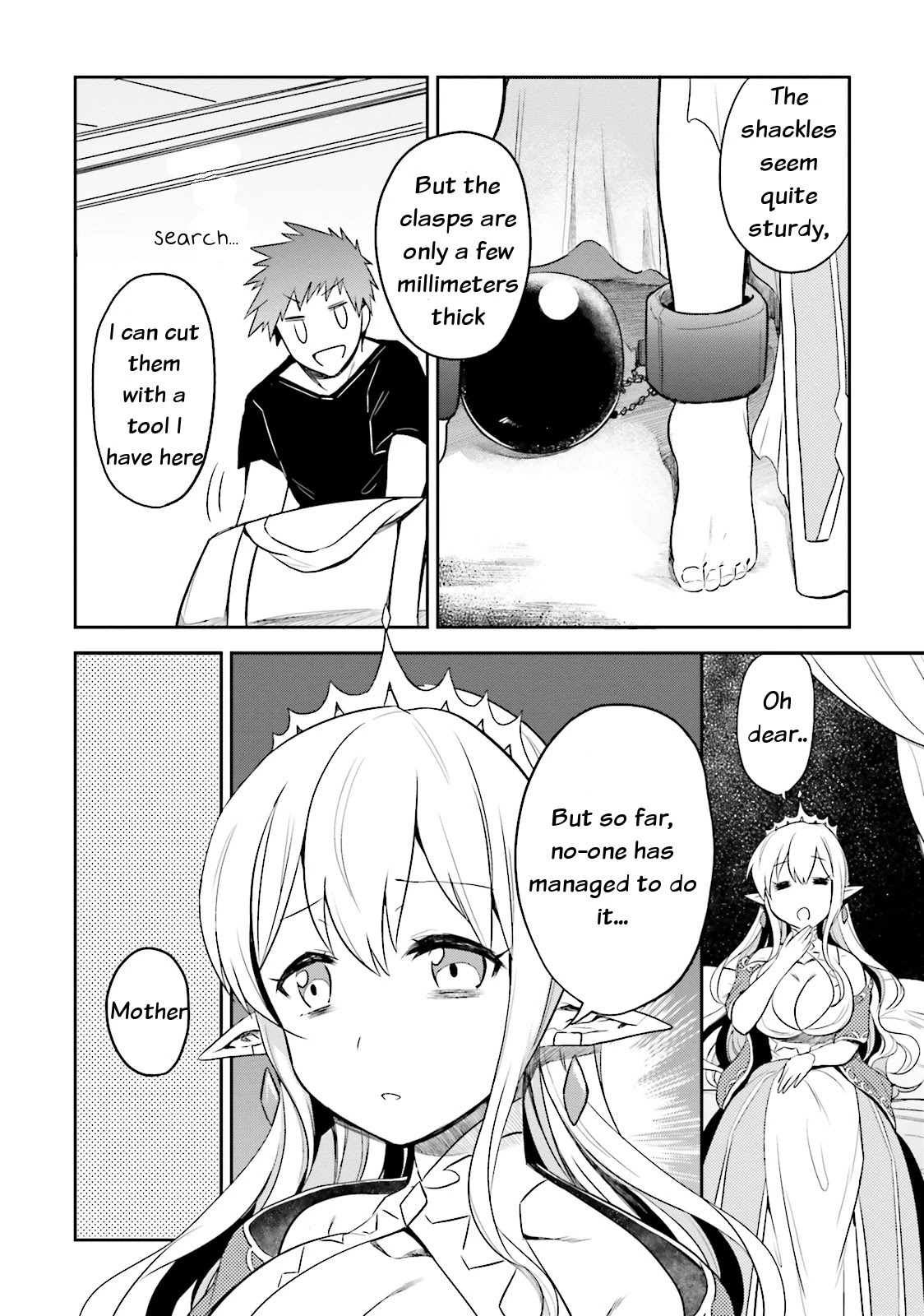 Elf Yome to Hajimeru Isekai Ryoushu Seikatsu Chapter 3 page 24 - Chapter 3: About Elves and Castles