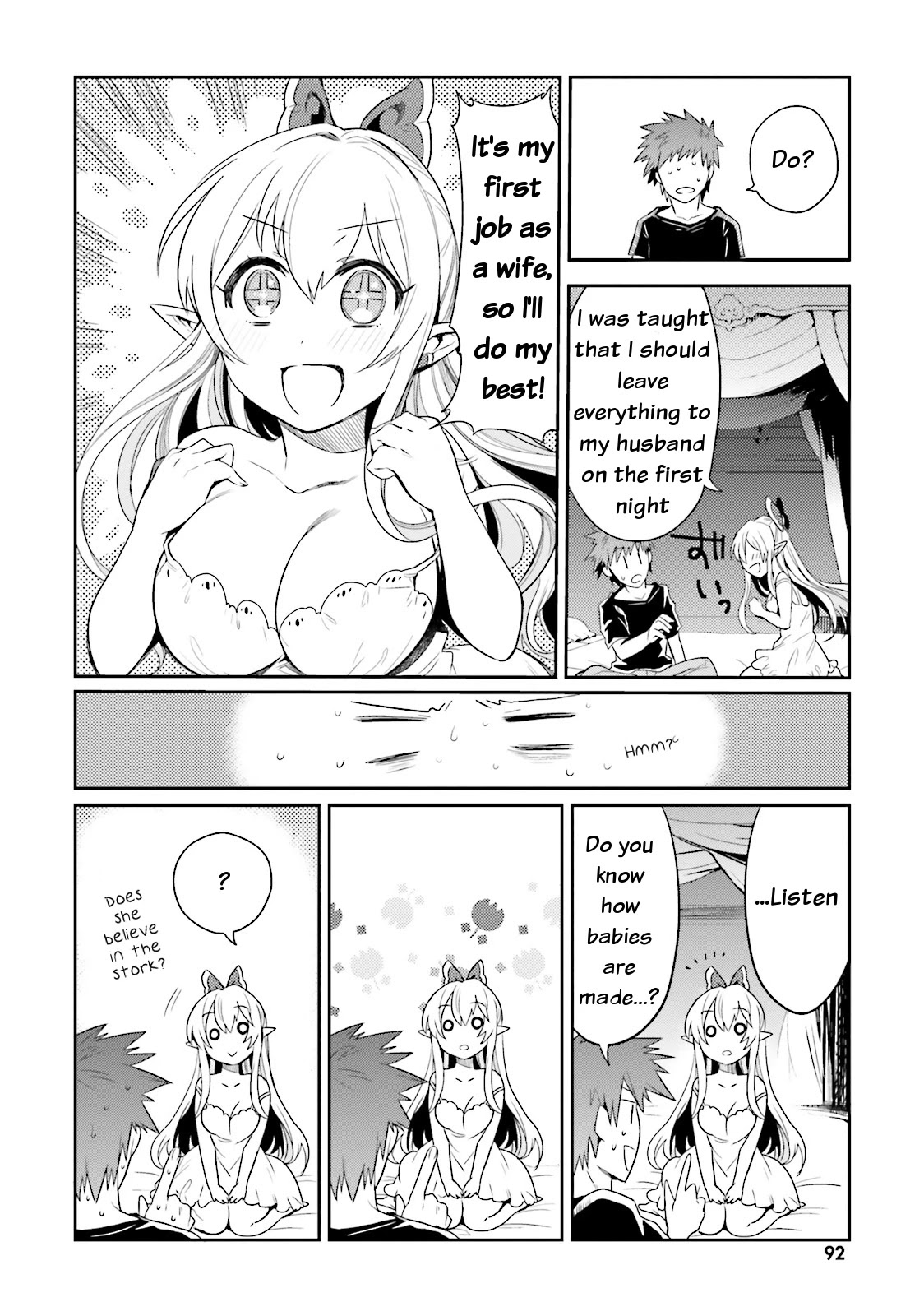 Elf Yome to Hajimeru Isekai Ryoushu Seikatsu Chapter 4 page 4 - Chapter 4: Savior, I shall be your wife!