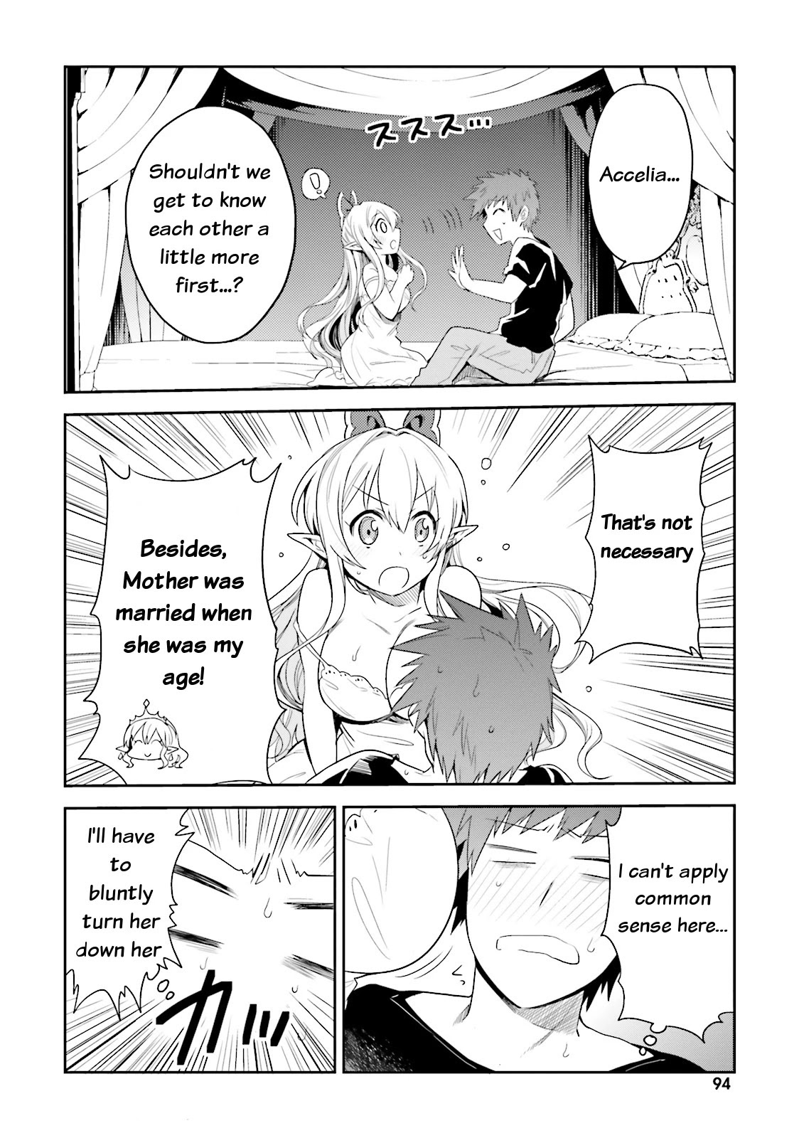 Elf Yome to Hajimeru Isekai Ryoushu Seikatsu Chapter 4 page 6 - Chapter 4: Savior, I shall be your wife!
