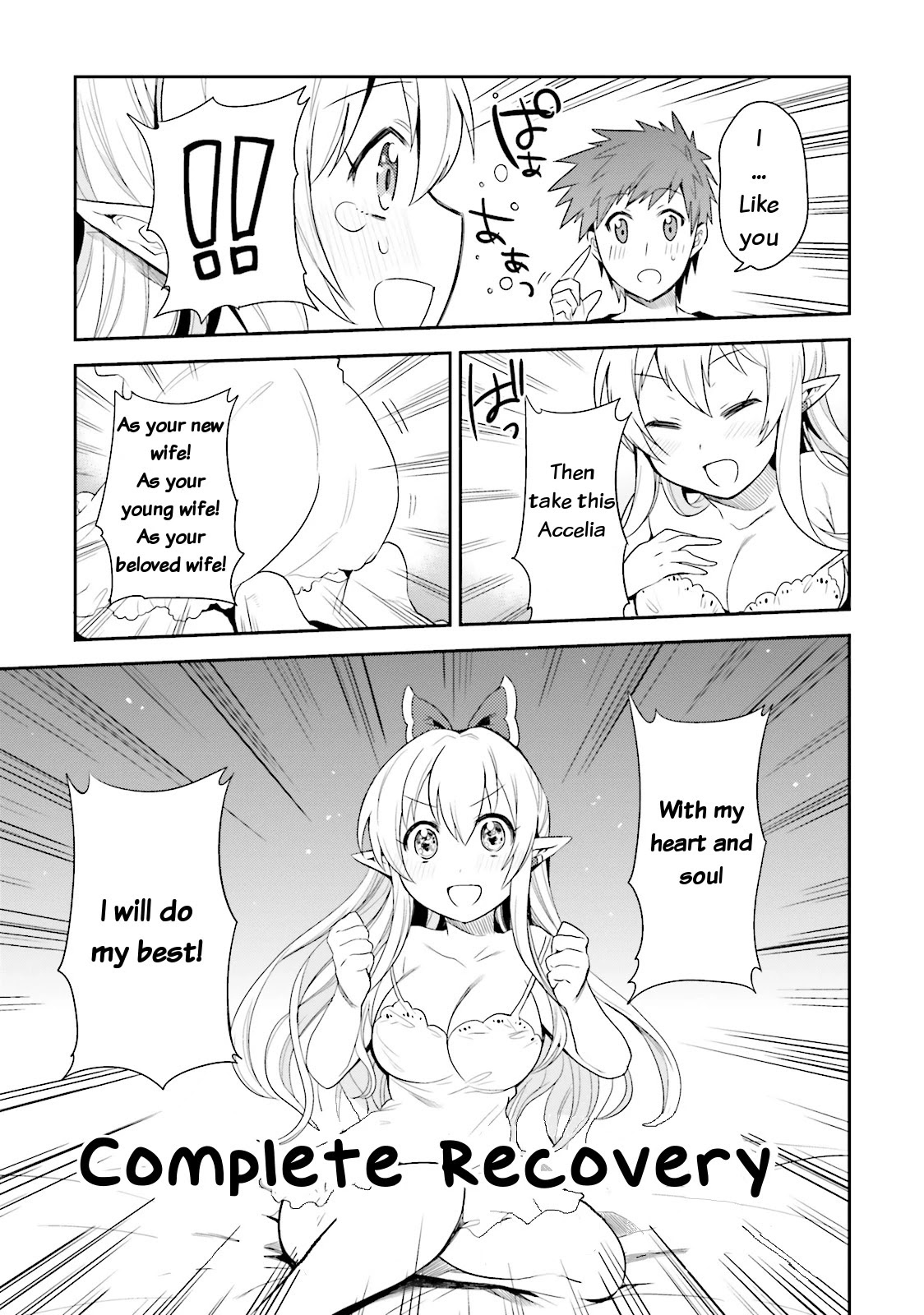 Elf Yome to Hajimeru Isekai Ryoushu Seikatsu Chapter 4 page 9 - Chapter 4: Savior, I shall be your wife!