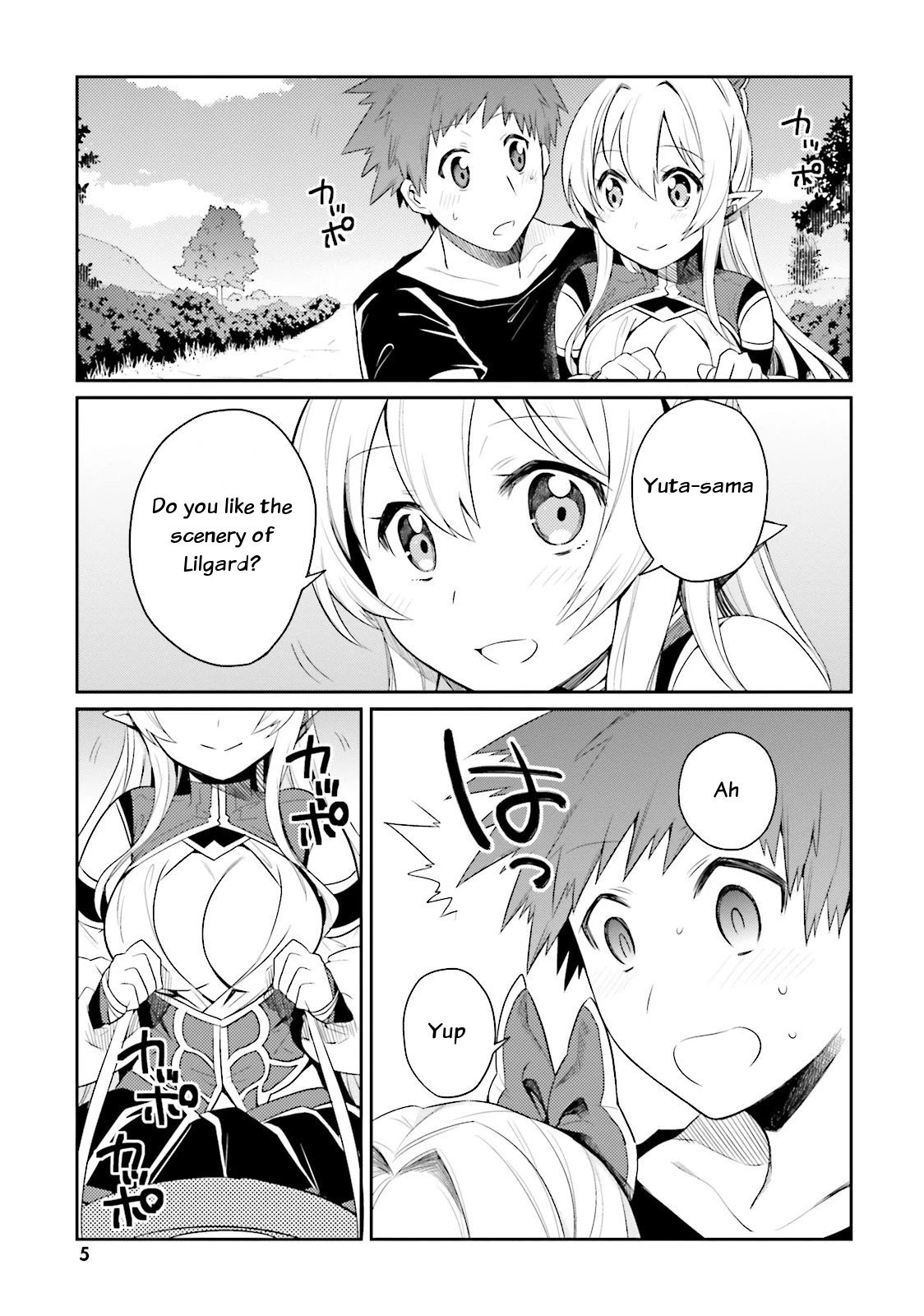 Elf Yome to Hajimeru Isekai Ryoushu Seikatsu Chapter 6 page 5 - Chapter 6: Visit to Lilgard