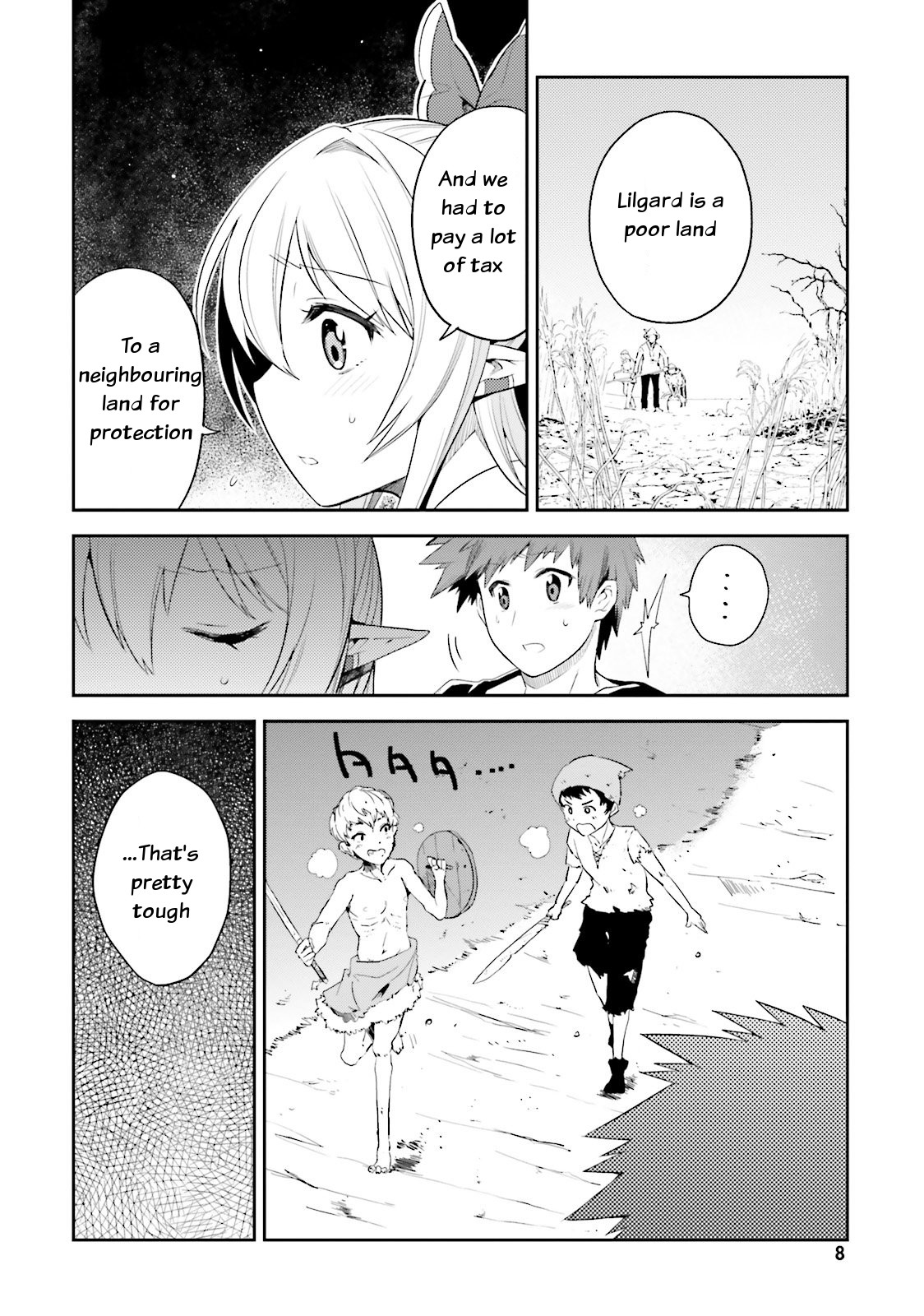 Elf Yome to Hajimeru Isekai Ryoushu Seikatsu Chapter 6 page 8 - Chapter 6: Visit to Lilgard