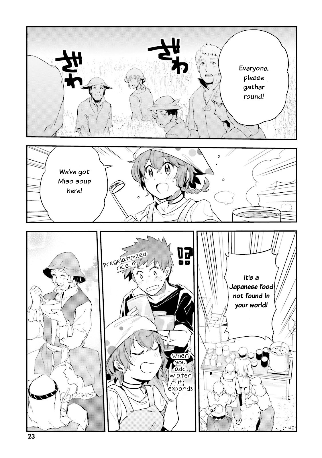Elf Yome to Hajimeru Isekai Ryoushu Seikatsu Chapter 7 page 11 - Chapter 7: Food Shortage