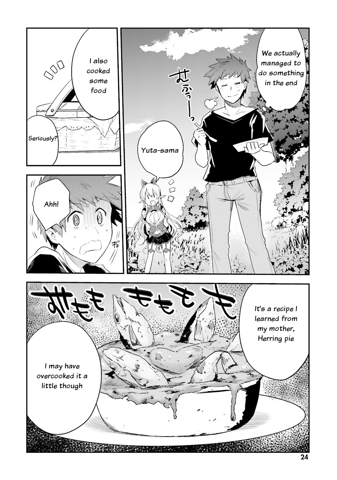 Elf Yome to Hajimeru Isekai Ryoushu Seikatsu Chapter 7 page 12 - Chapter 7: Food Shortage