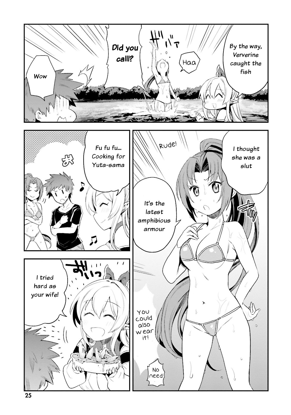 Elf Yome to Hajimeru Isekai Ryoushu Seikatsu Chapter 7 page 13 - Chapter 7: Food Shortage