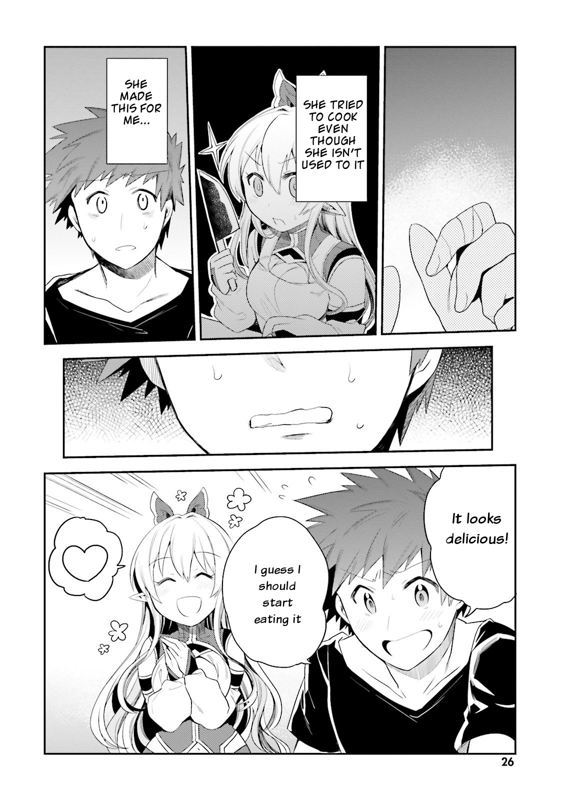 Elf Yome to Hajimeru Isekai Ryoushu Seikatsu Chapter 7 page 14 - Chapter 7: Food Shortage