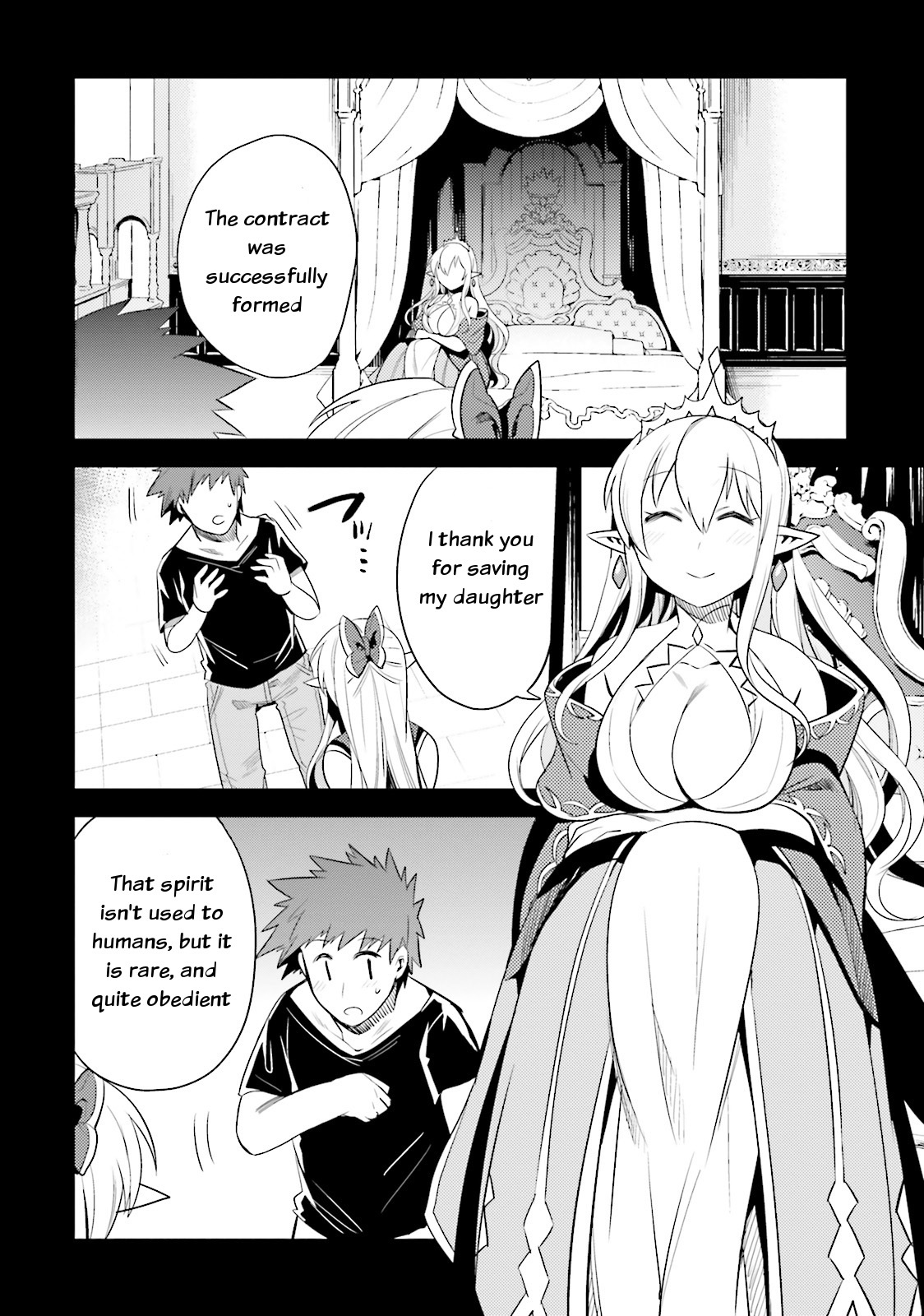 Elf Yome to Hajimeru Isekai Ryoushu Seikatsu Chapter 9 page 11 - Chapter 9: Spirit magic