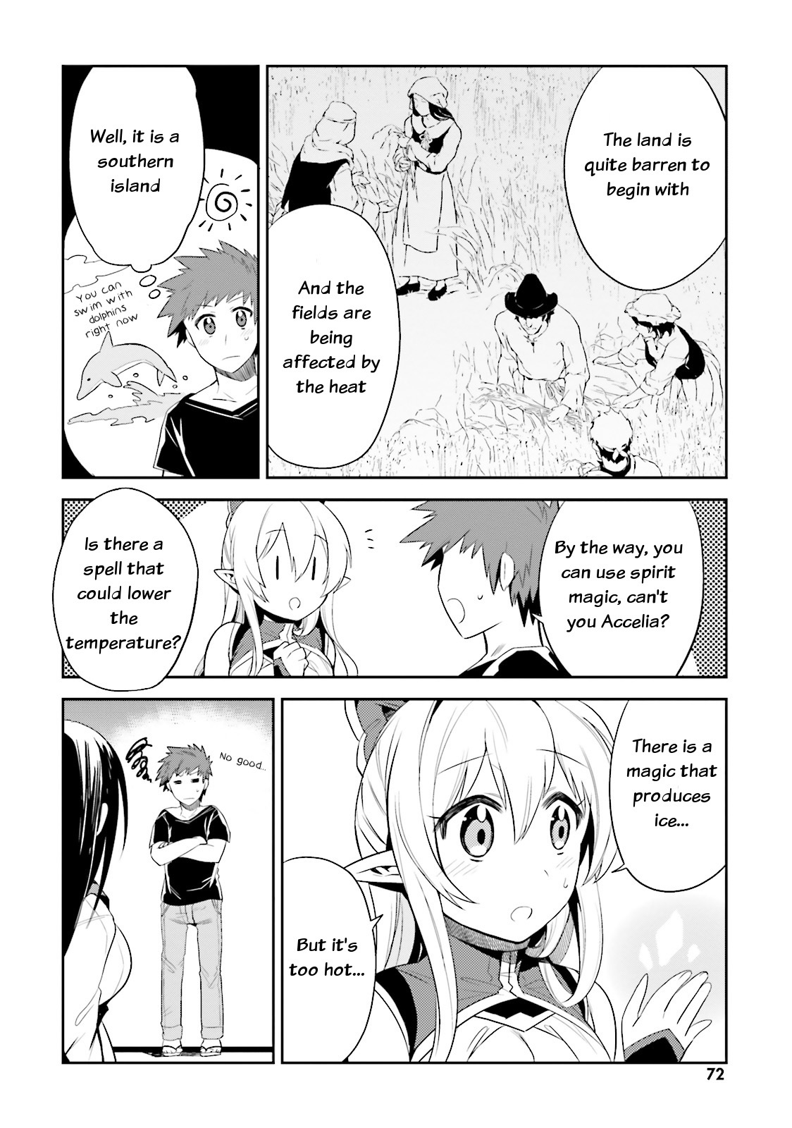 Elf Yome to Hajimeru Isekai Ryoushu Seikatsu Chapter 9 page 4 - Chapter 9: Spirit magic