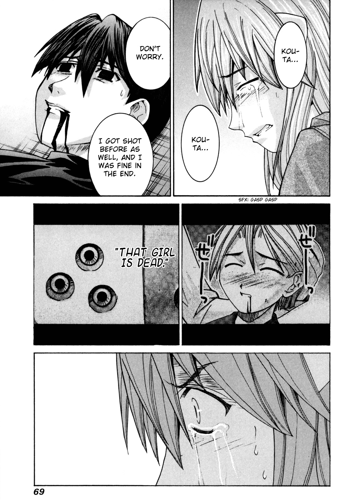 Elfen Lied Chapter 101 page 13 - Chapter 101: Light of Death