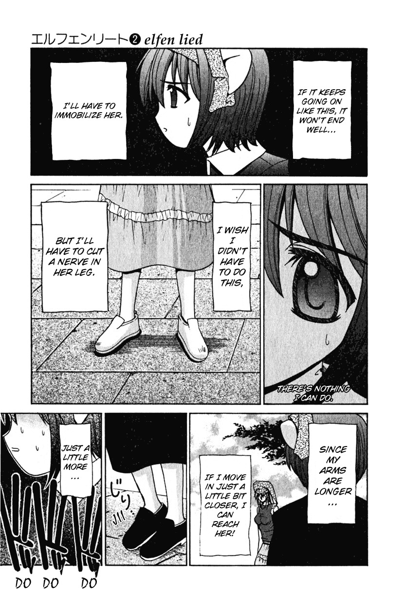 Elfen Lied Chapter 14 page 15 - Chapter 14: Clash