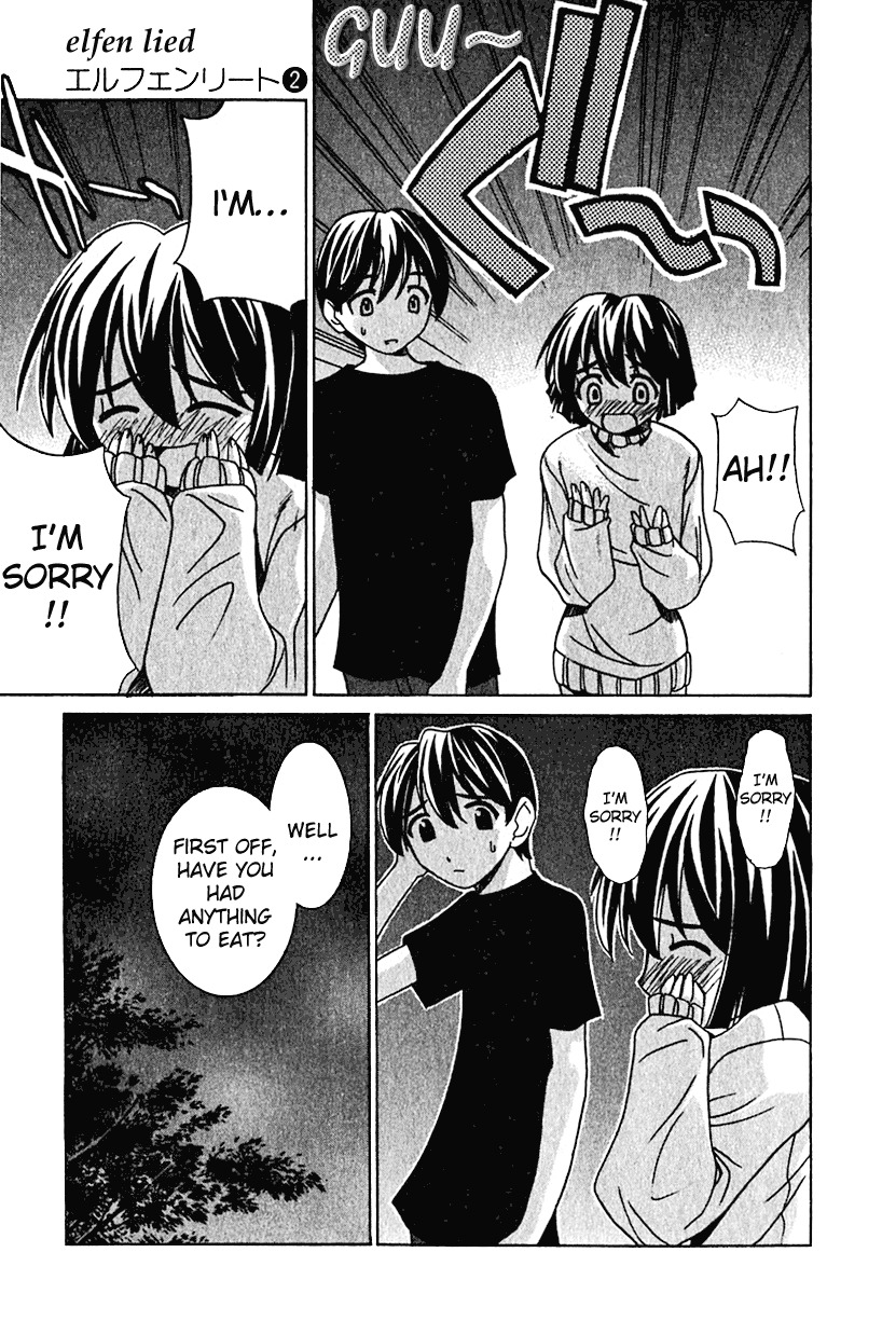 Elfen Lied Chapter 17 page 13 - Chapter 17: Father of a New Race