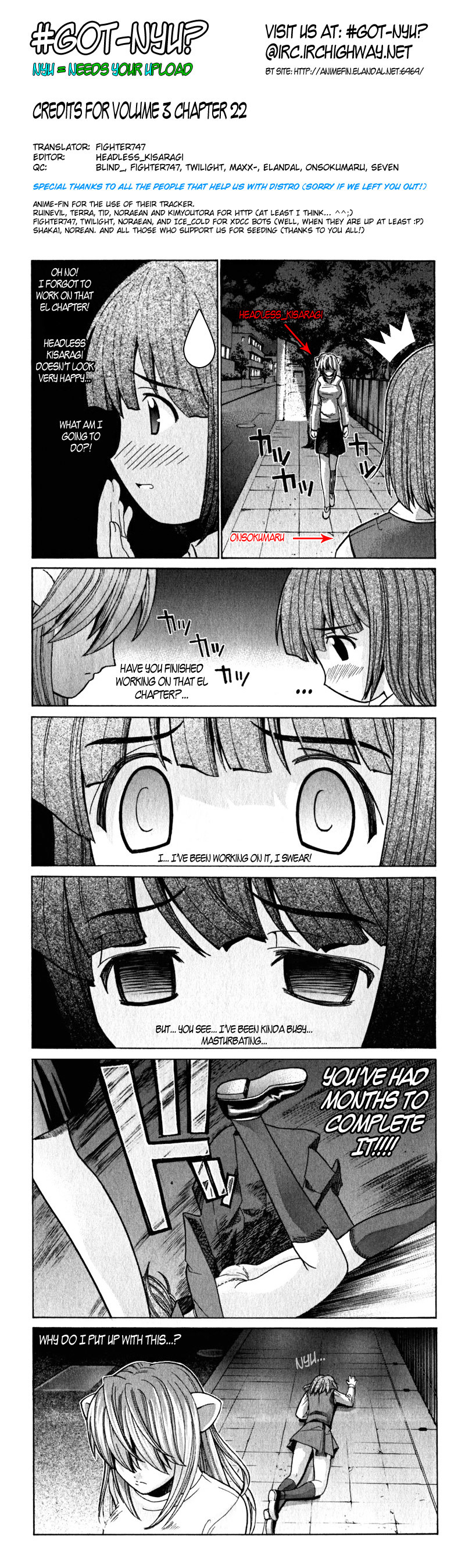 Elfen Lied Chapter 22 page 19 - Chapter 22: Prosperity of Death