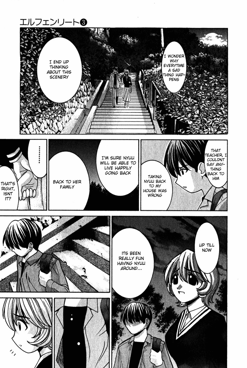 Elfen Lied Chapter 24 page 15 - Chapter 24: Nyuu Caught