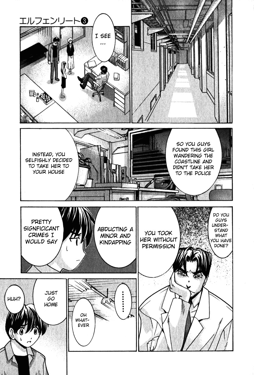 Elfen Lied Chapter 24 page 9 - Chapter 24: Nyuu Caught
