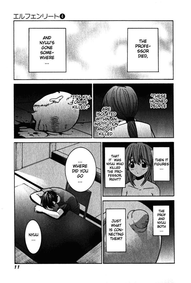 Elfen Lied Chapter 28 page 14 - Chapter 28: Modification Surgery