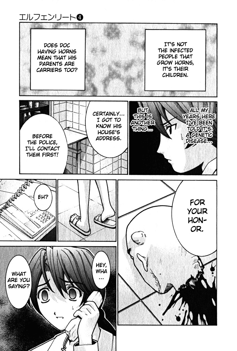 Elfen Lied Chapter 29 page 3 - Chapter 29: Connection