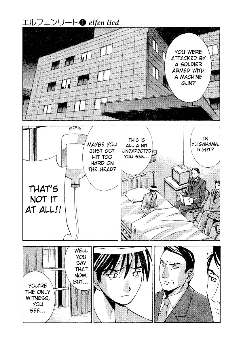 Elfen Lied Chapter 4 page 11 - Chapter 4: Loss of Memory