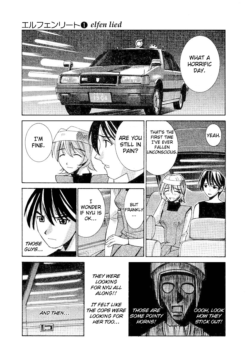 Elfen Lied Chapter 4 page 15 - Chapter 4: Loss of Memory