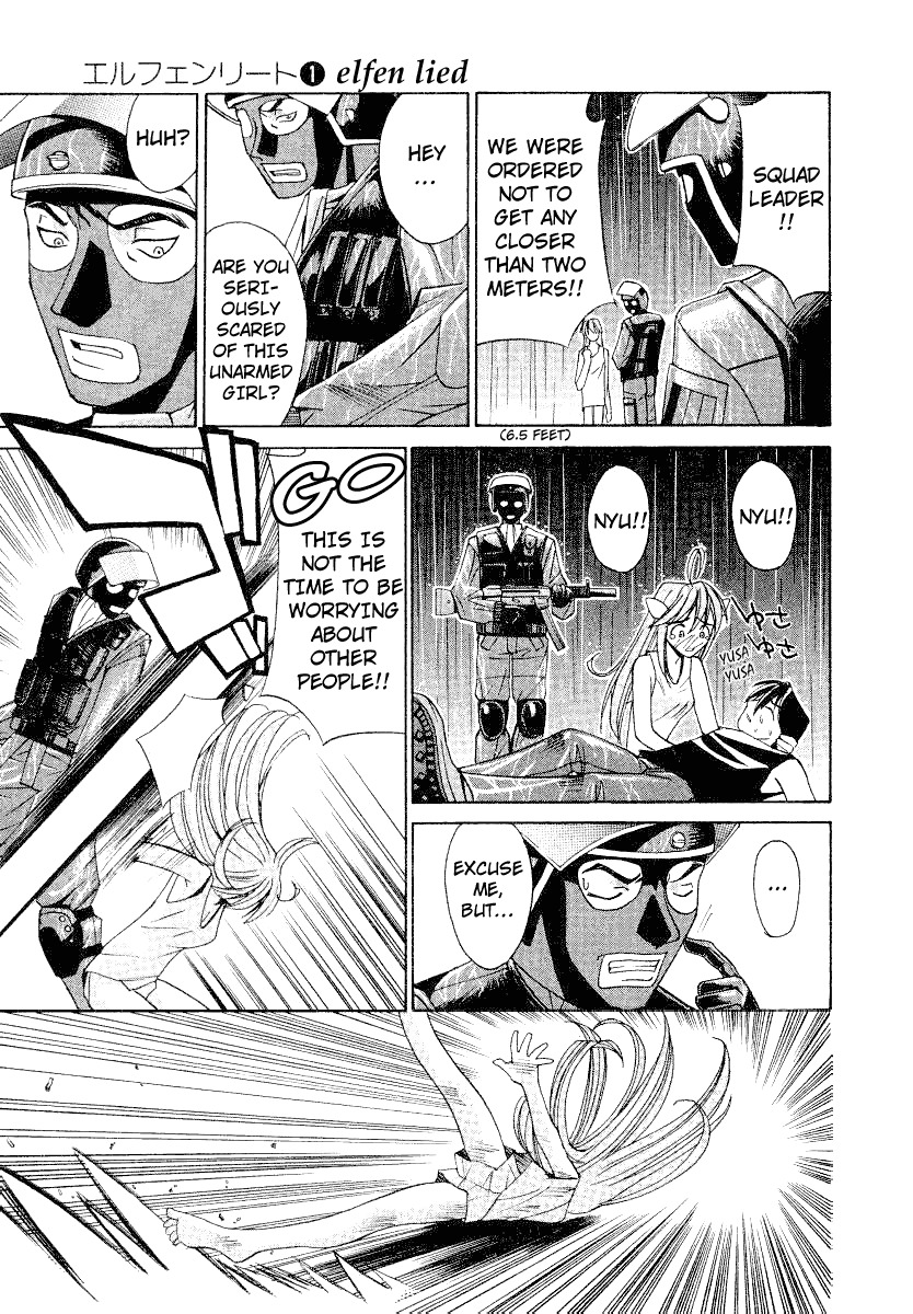 Elfen Lied Chapter 4 page 5 - Chapter 4: Loss of Memory
