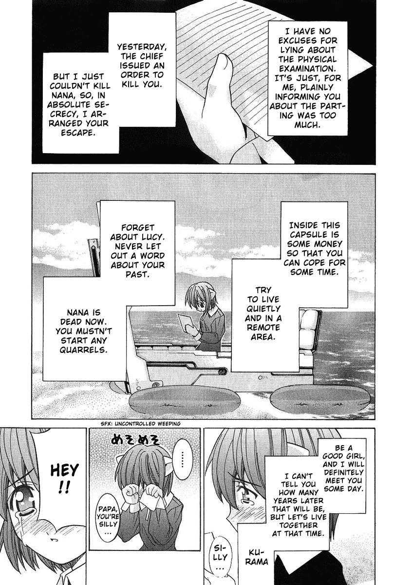 Elfen Lied Chapter 40 page 17 - Chapter 40: Parting