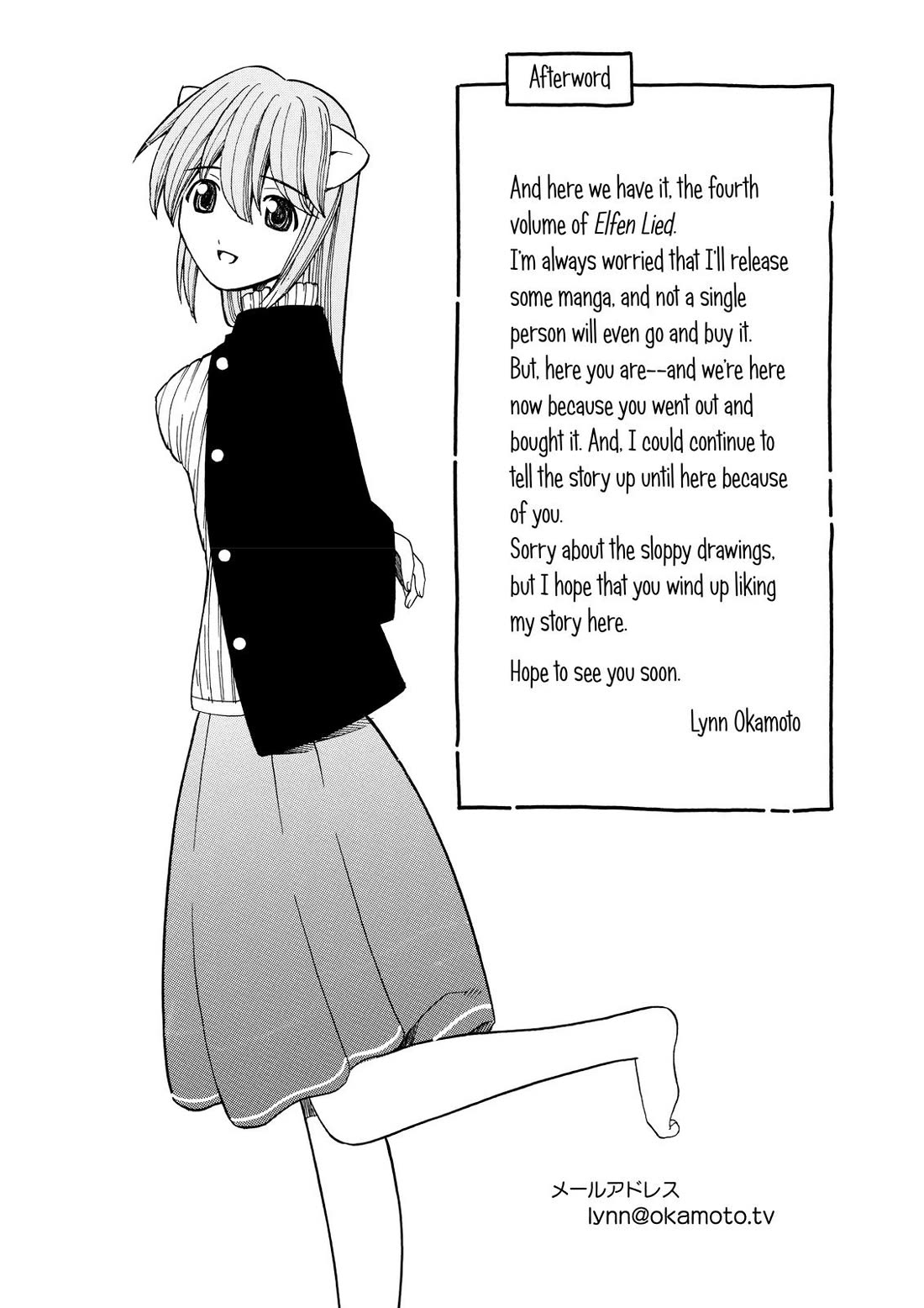 Elfen Lied Chapter 48.5 page 35 - Chapter 48.5: Elfen Lied