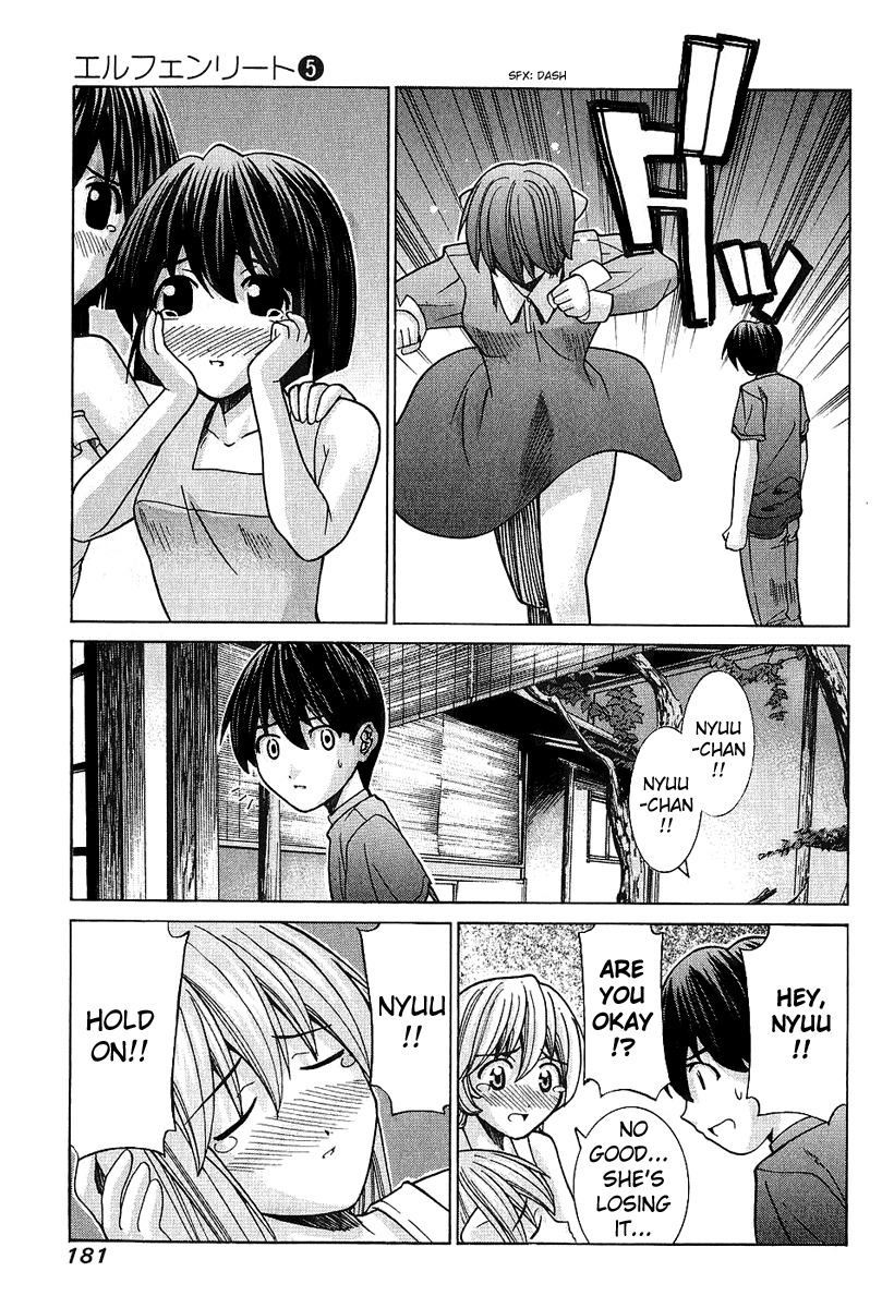 Elfen Lied Chapter 48 page 12 - Chapter 48: Panic in Maple Inn