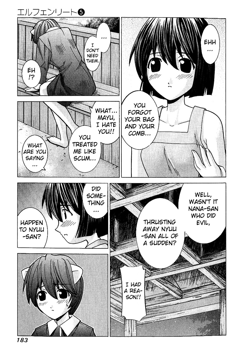 Elfen Lied Chapter 48 page 14 - Chapter 48: Panic in Maple Inn