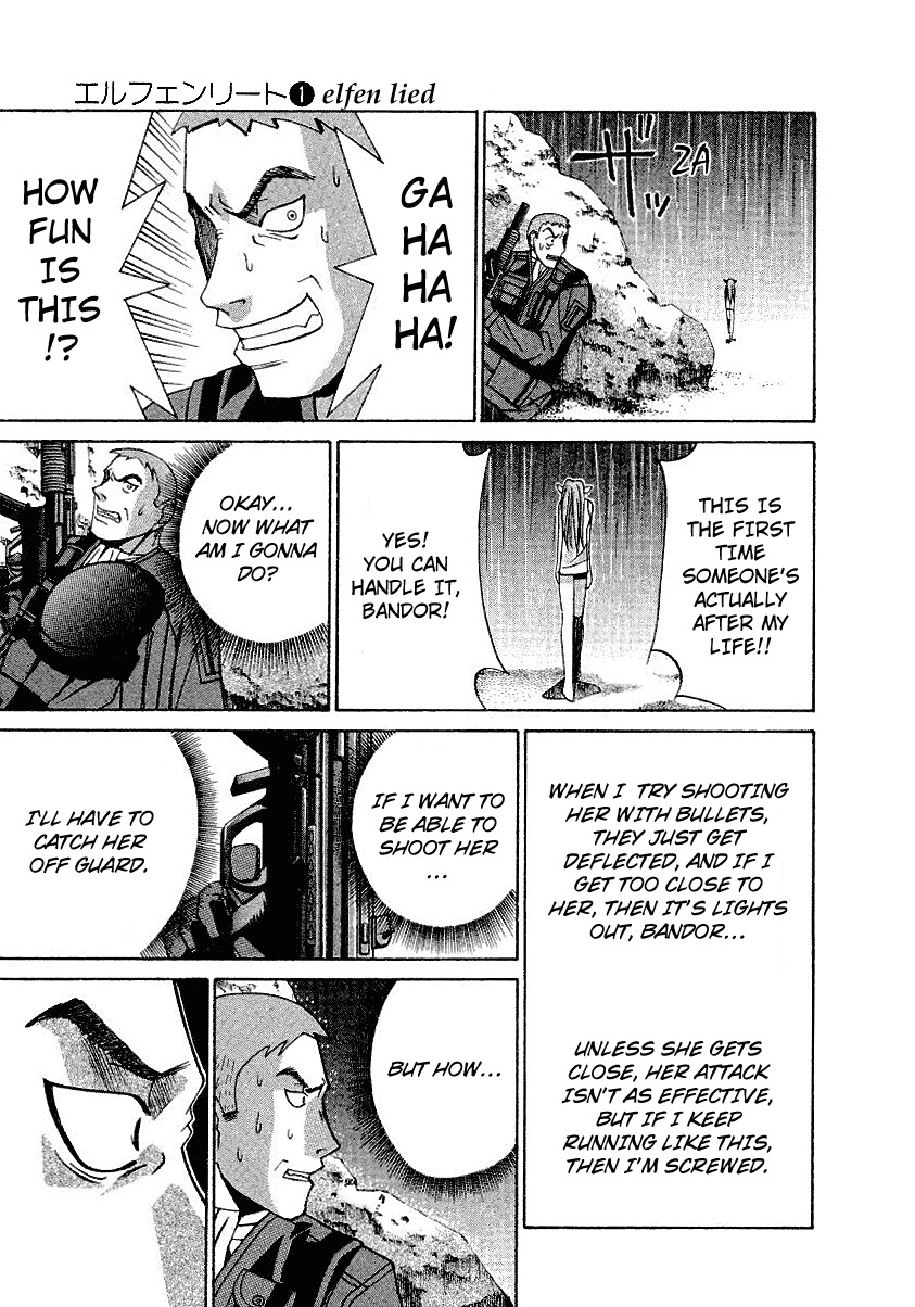 Elfen Lied Chapter 5 page 13 - Chapter 5: Self-defense