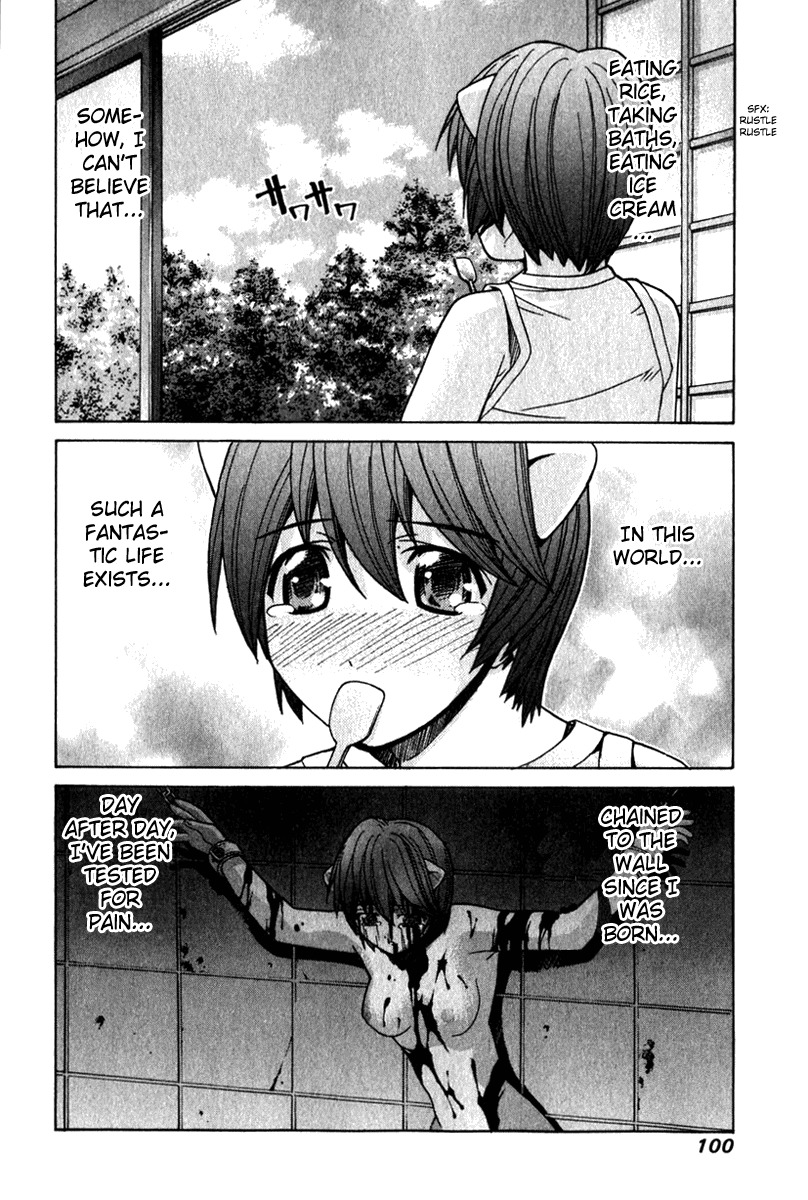 Elfen Lied Chapter 54 page 8 - Chapter 54: Sand Castles