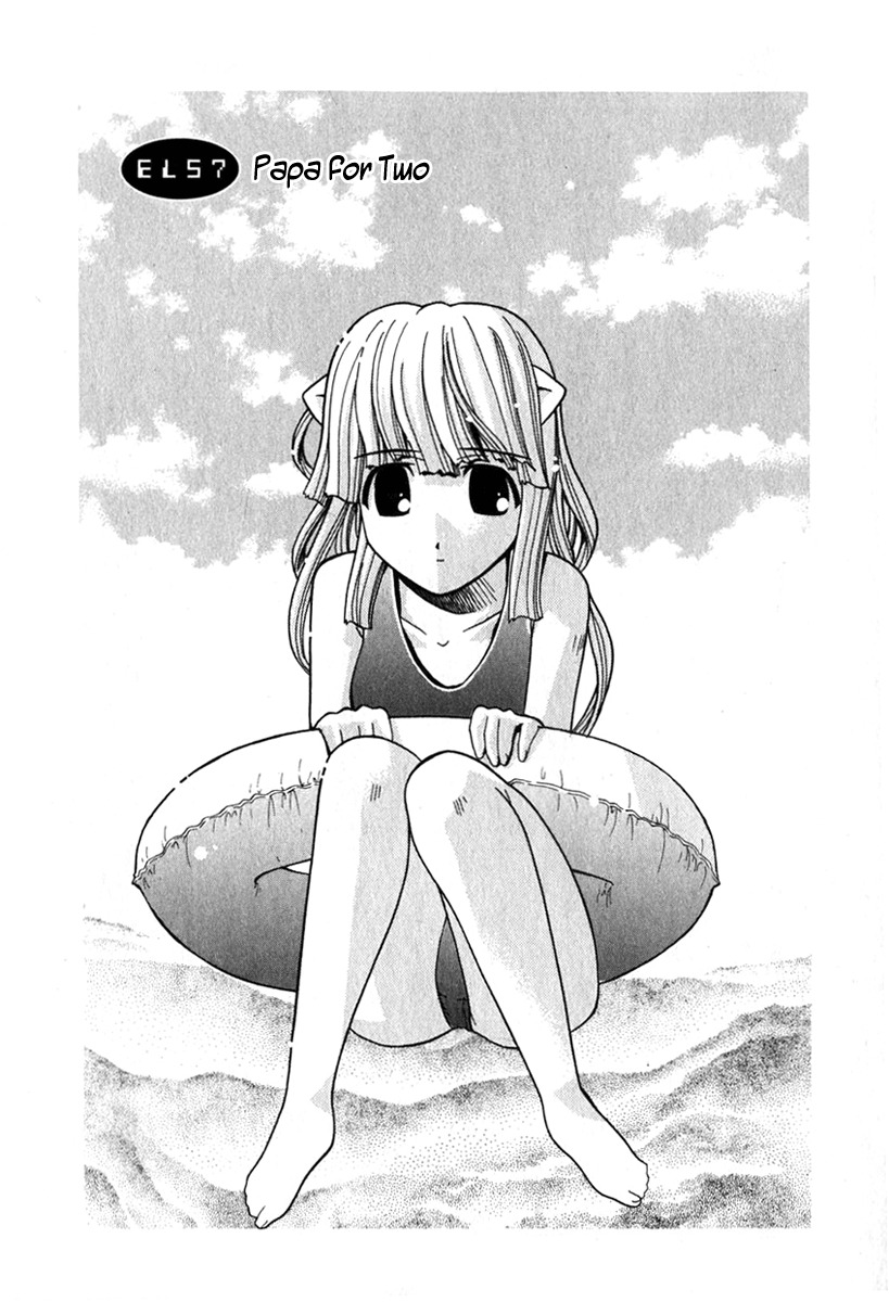 Elfen Lied Chapter 57 page 1 - Chapter 57: Papa for Two