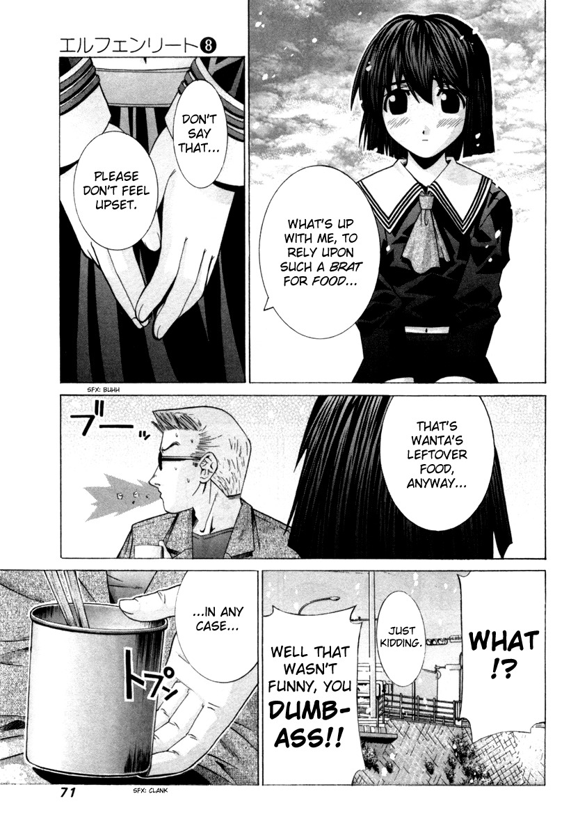 Elfen Lied Chapter 73 page 23 - Chapter 73: What are you Searching For?