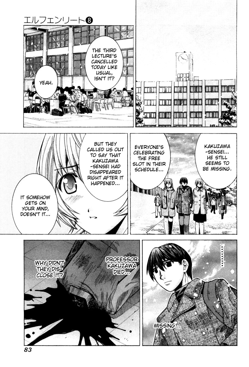 Elfen Lied Chapter 73 page 35 - Chapter 73: What are you Searching For?