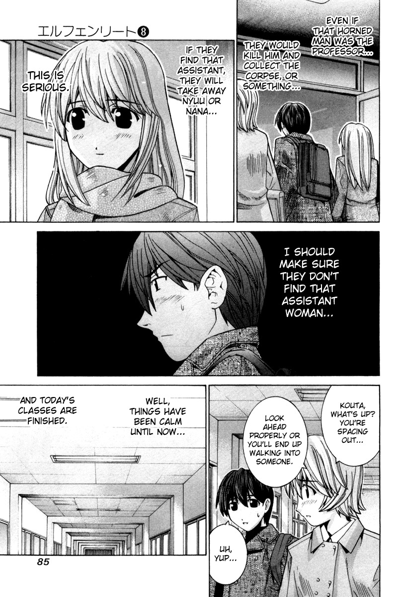 Elfen Lied Chapter 73 page 37 - Chapter 73: What are you Searching For?
