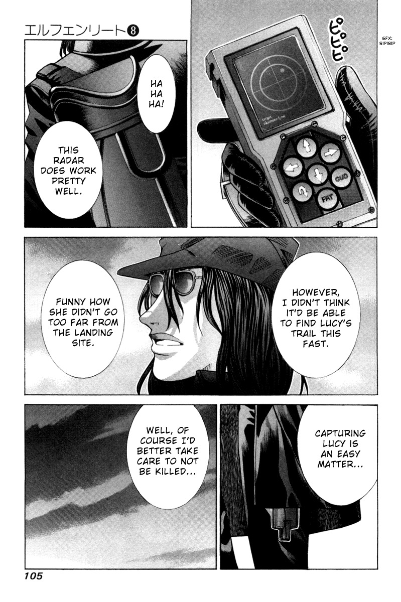 Elfen Lied Chapter 74 page 17 - Chapter 74: God of Death