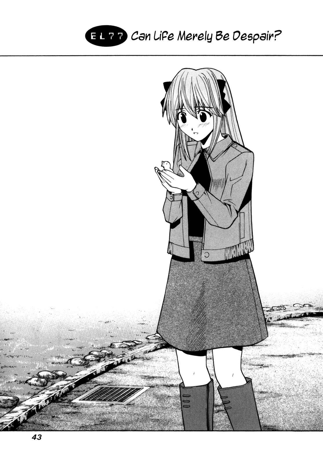 Elfen Lied Chapter 77 page 1 - Chapter 77: Can Life Merely Be Despair?