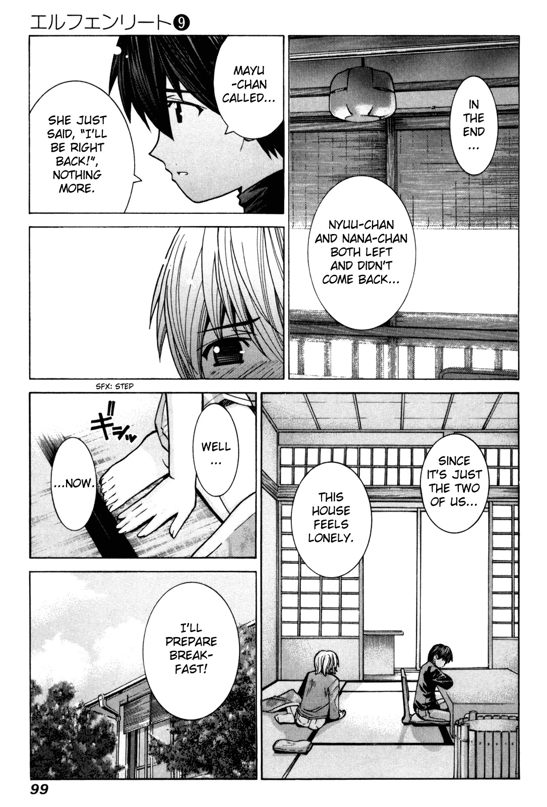 Elfen Lied Chapter 79 page 11 - Chapter 79: Helpless