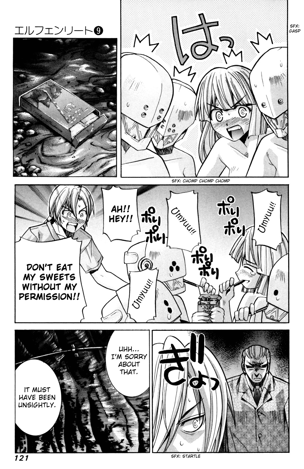 Elfen Lied Chapter 80 page 7 - Chapter 80: My Creations