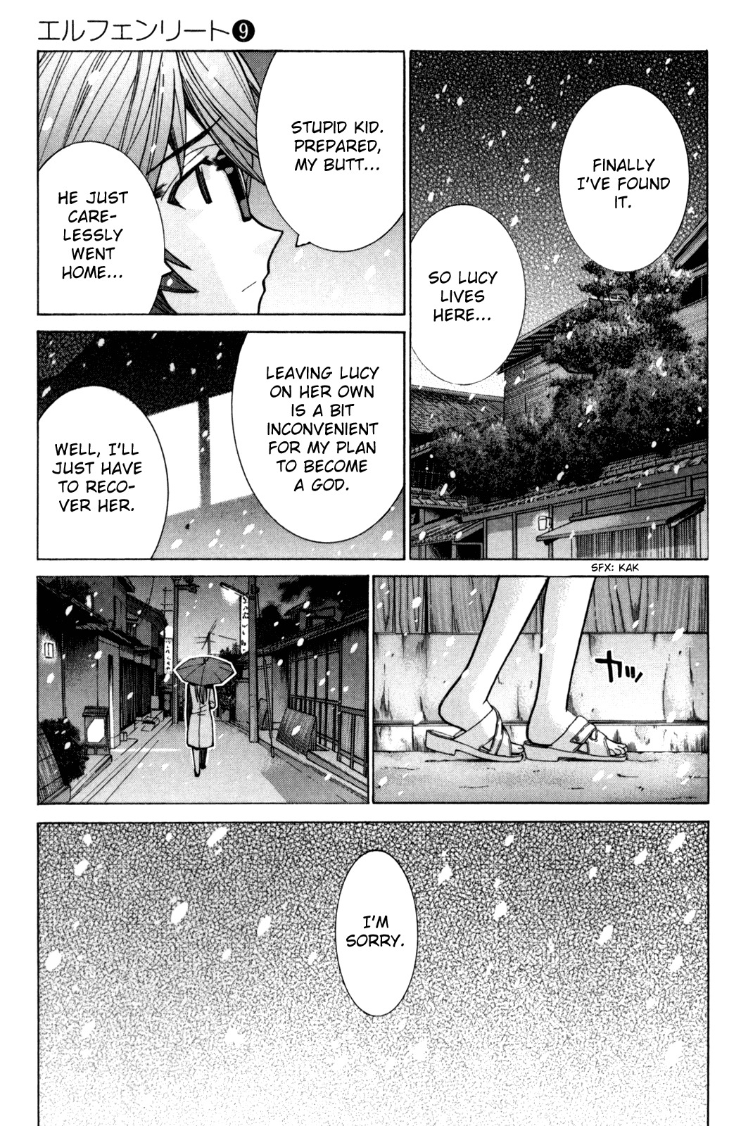 Elfen Lied Chapter 81 page 28 - Chapter 81: Communication