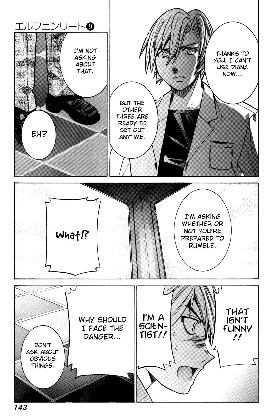 Elfen Lied Chapter 81 page 6 - Chapter 81: Communication