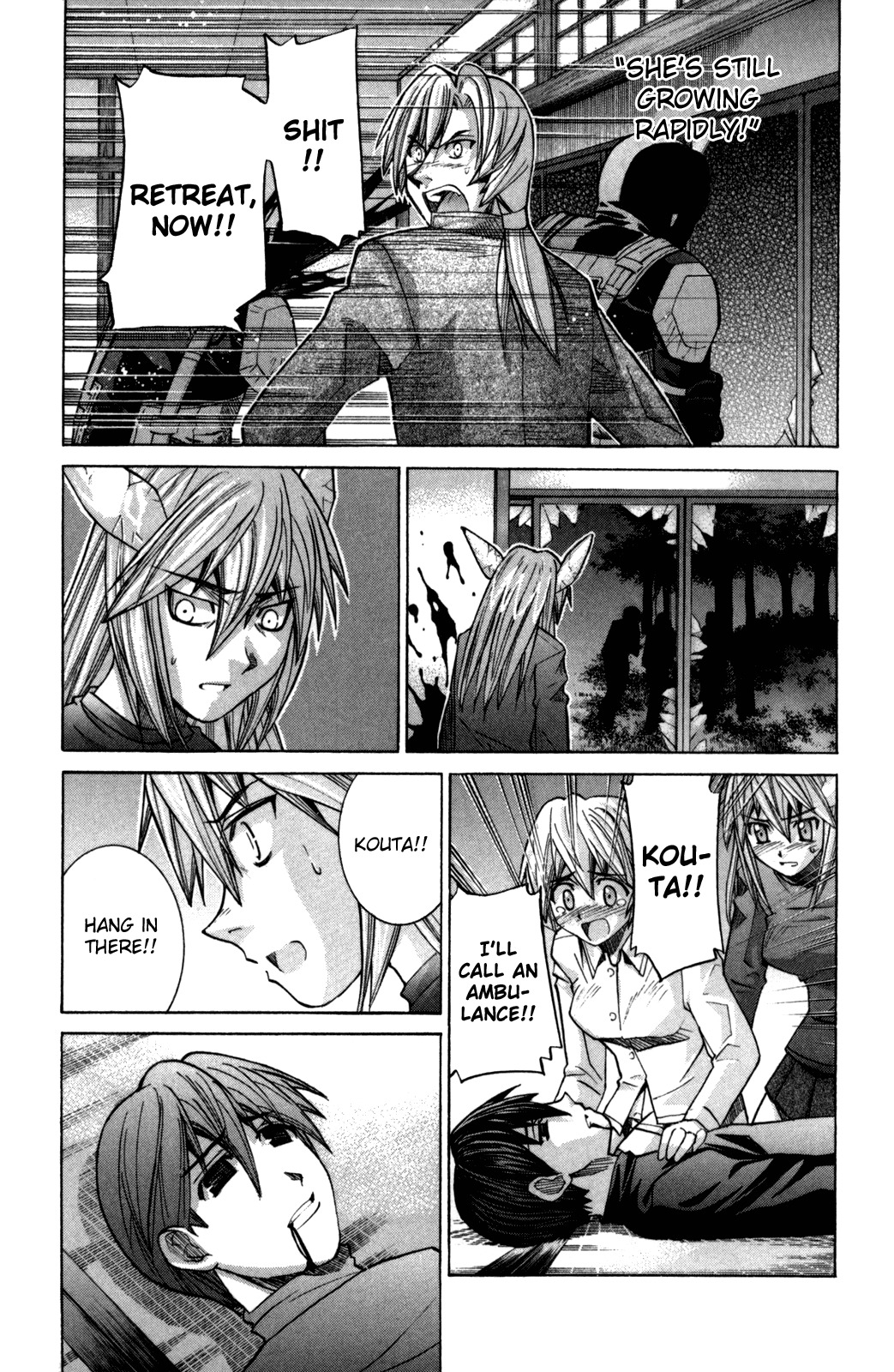 Elfen Lied Chapter 83 page 35 - Chapter 83: Reminiscence