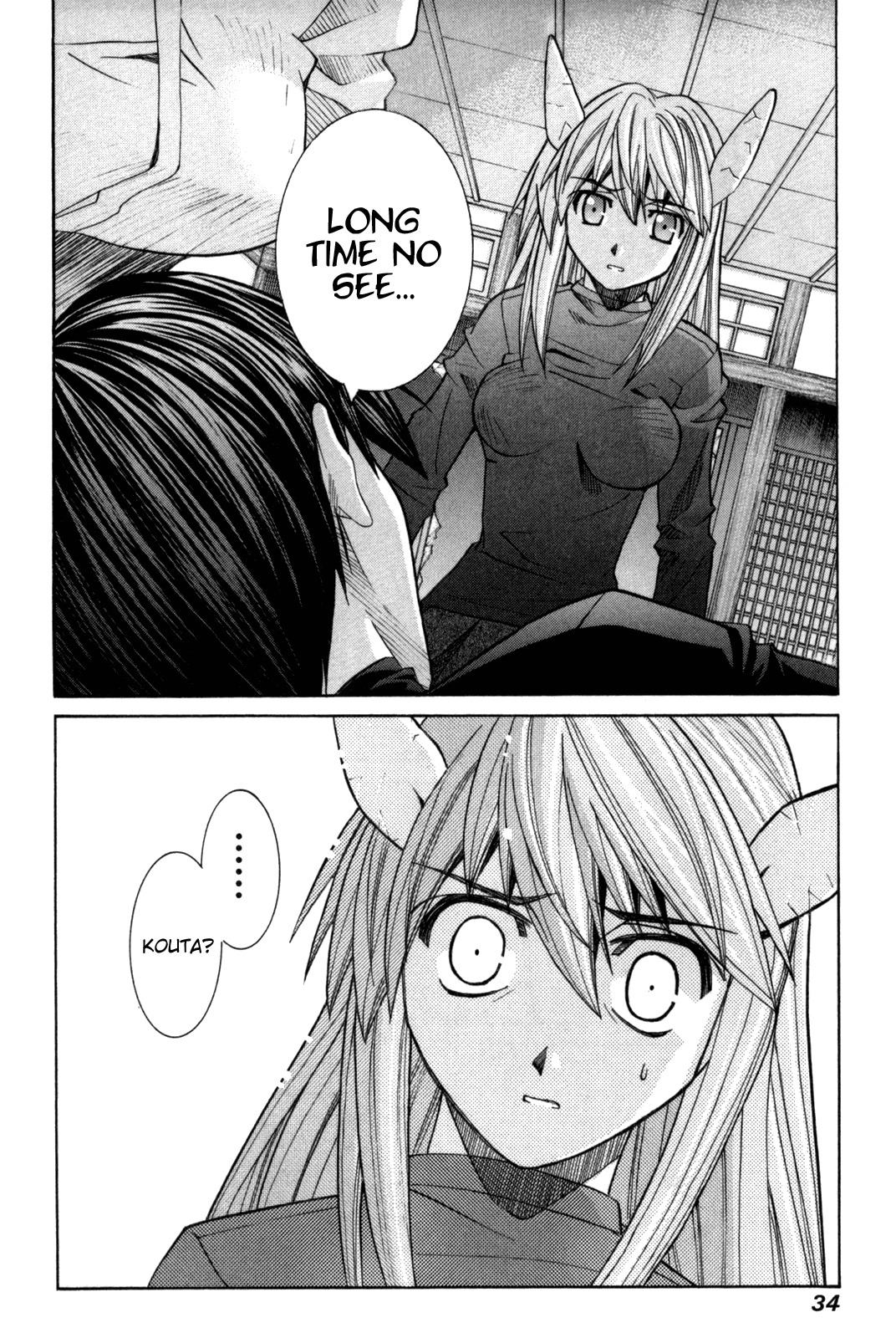 Elfen Lied Chapter 83 page 36 - Chapter 83: Reminiscence