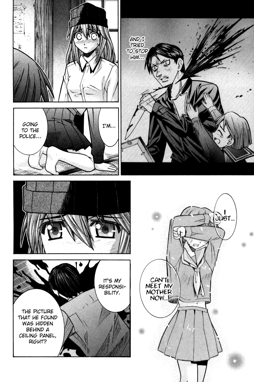 Elfen Lied Chapter 85 page 38 - Chapter 85: Family