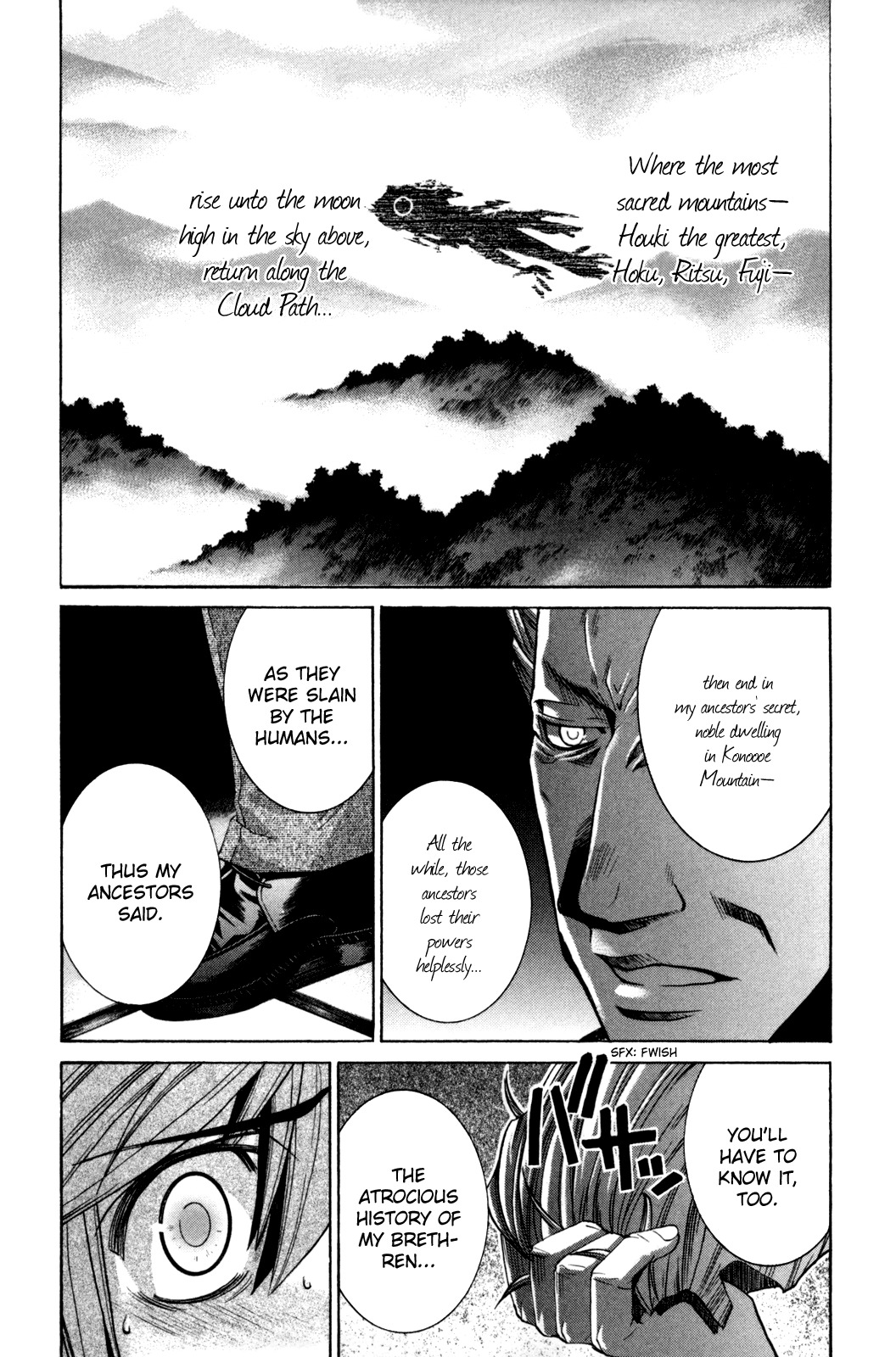 Elfen Lied Chapter 86 page 12 - Chapter 86: The Insincere Night Sky