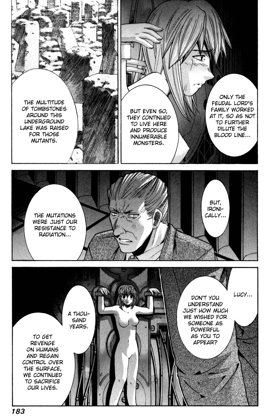 Elfen Lied Chapter 86 page 17 - Chapter 86: The Insincere Night Sky