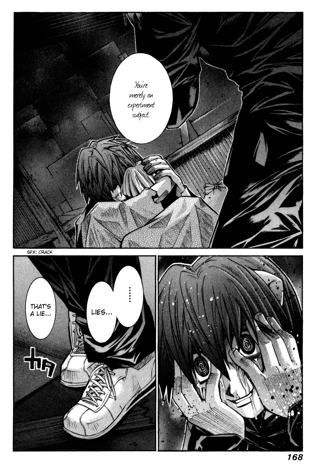 Elfen Lied Chapter 86 page 2 - Chapter 86: The Insincere Night Sky