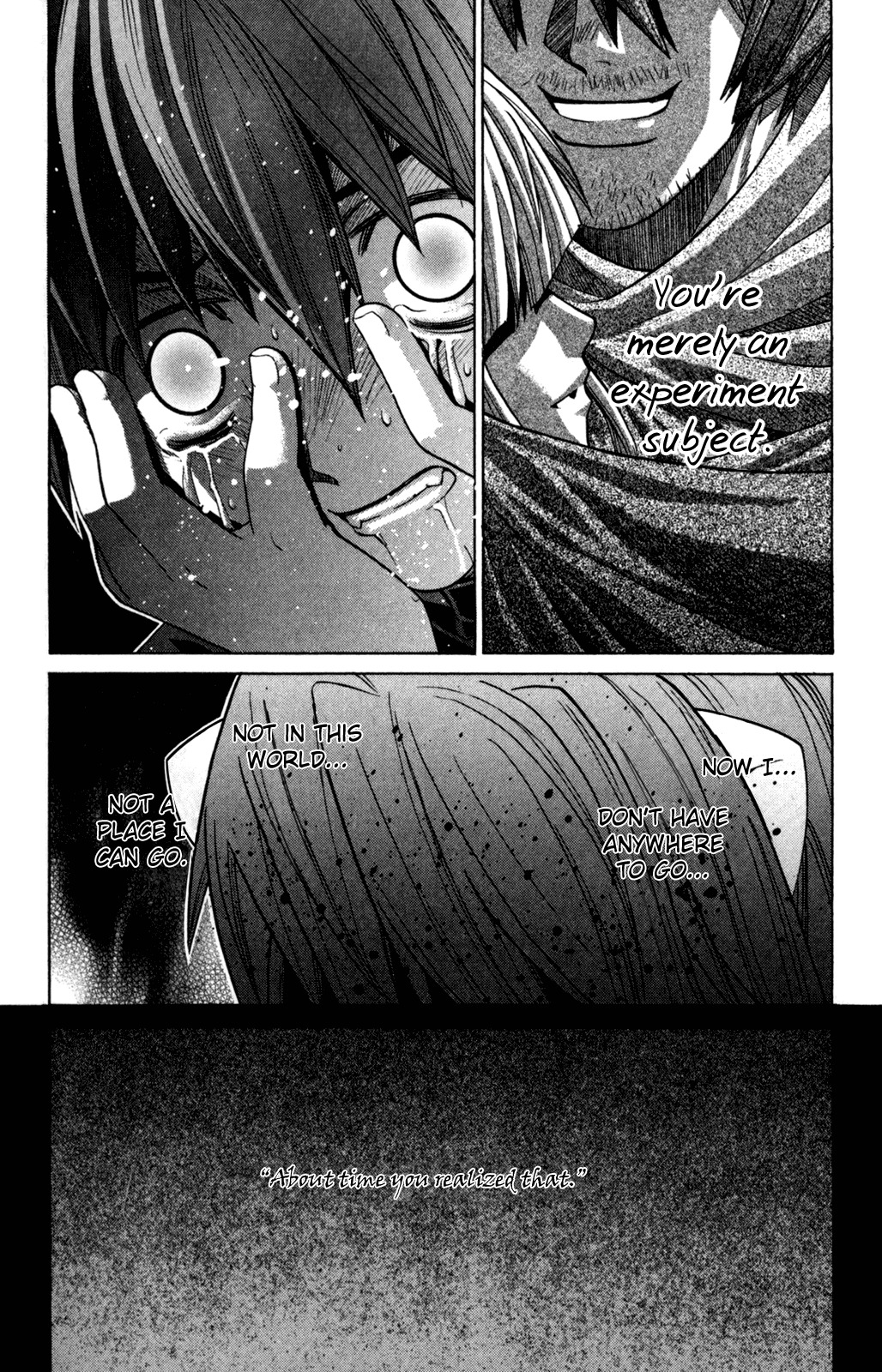 Elfen Lied Chapter 86 page 4 - Chapter 86: The Insincere Night Sky