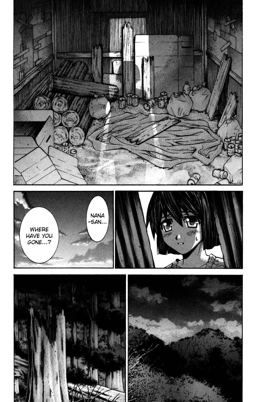 Elfen Lied Chapter 86 page 8 - Chapter 86: The Insincere Night Sky