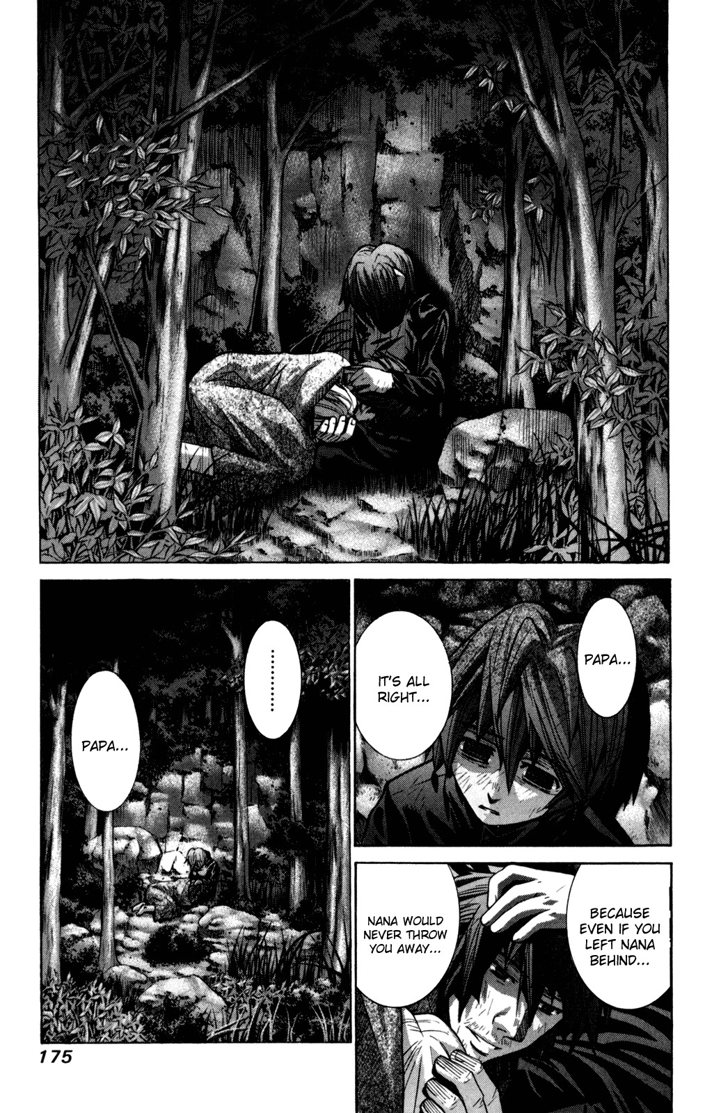 Elfen Lied Chapter 86 page 9 - Chapter 86: The Insincere Night Sky