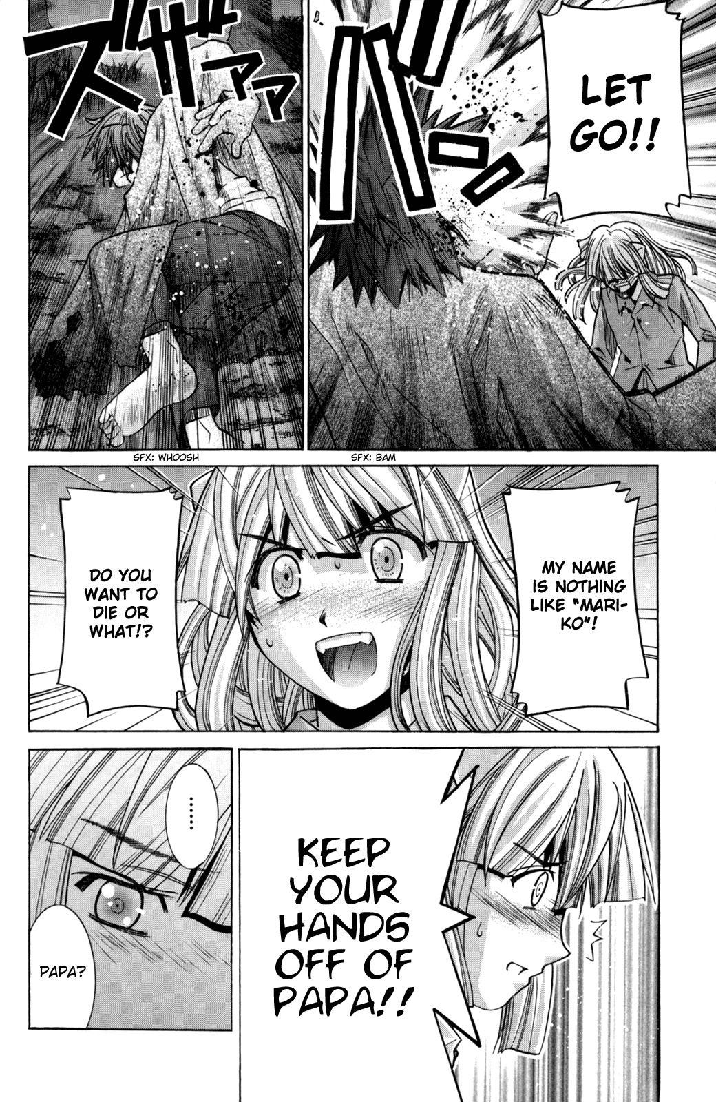 Elfen Lied Chapter 88 page 12 - Chapter 88: Memories and Gunshots